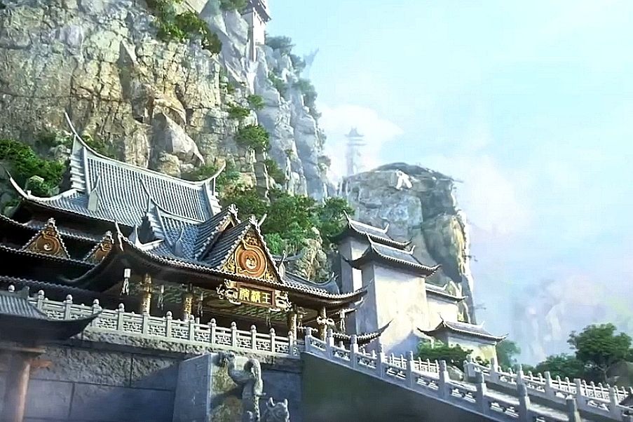 青雲山(網路動畫《誅仙》中青雲門的所在地) 青雲山(網路動畫《誅仙》中青雲門的所在地)