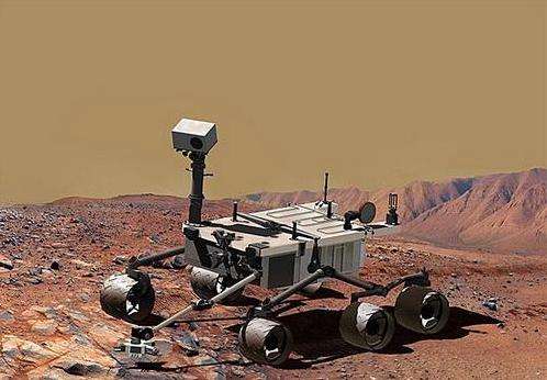 ”好奇號“火星探測車
