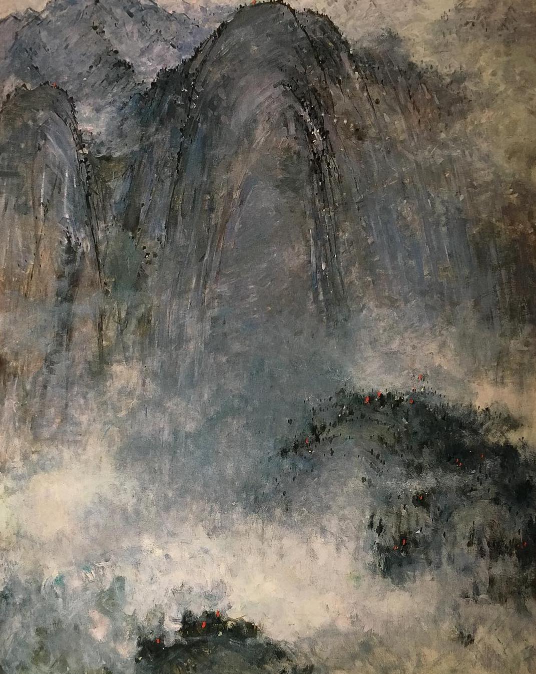 《井岡山》（1960）284 x 223cm