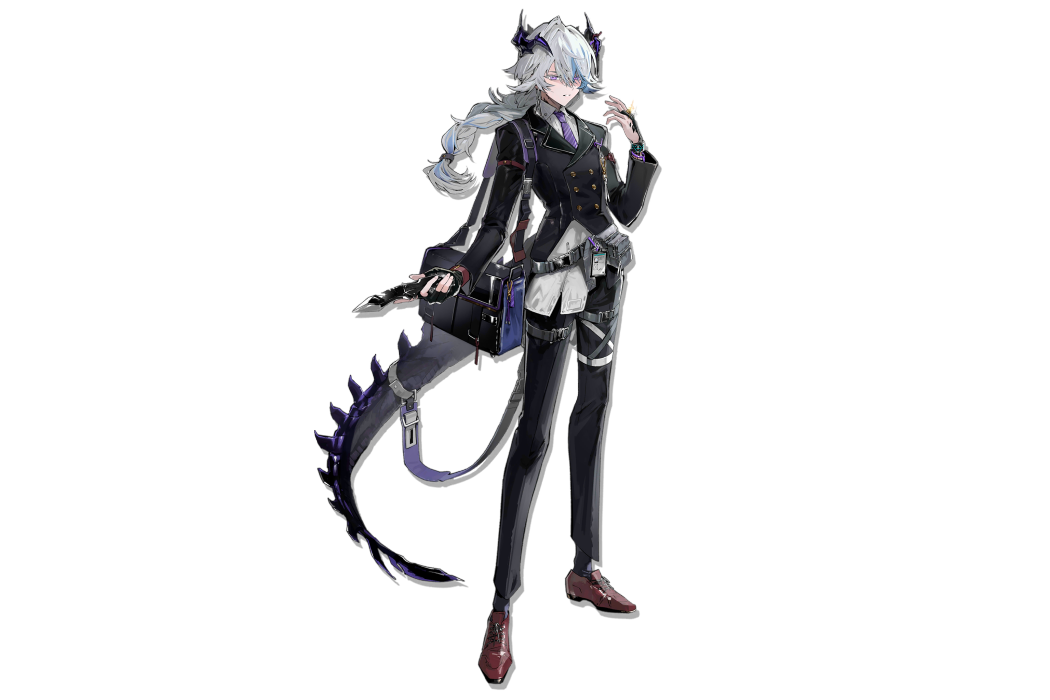 謎圖(手機遊戲《明日方舟》中的幹員) 謎圖(手機遊戲《明日方舟》中的幹員)