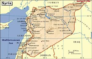 敘利亞地圖