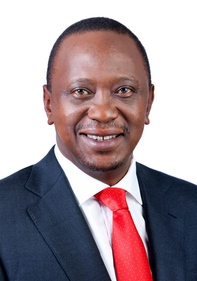 現任肯亞總統：烏胡魯·肯雅塔
