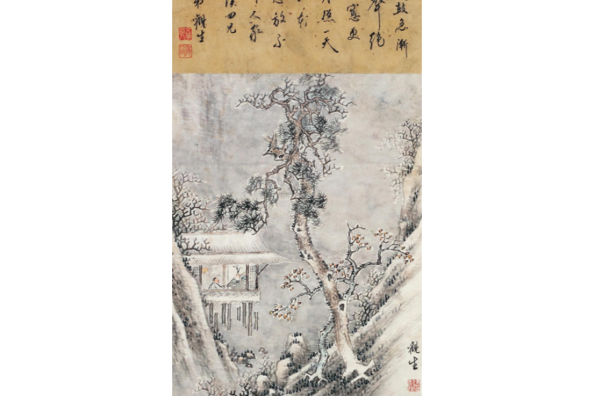 雪景詩意圖 雪景詩意圖