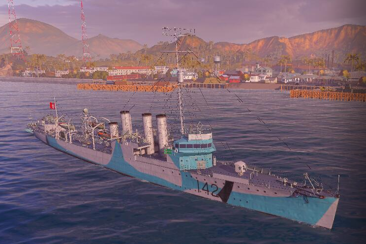 坎貝爾敦(遊戲《戰艦世界》中的一艘戰艦) 坎貝爾敦(遊戲《戰艦世界》中的一艘戰艦)