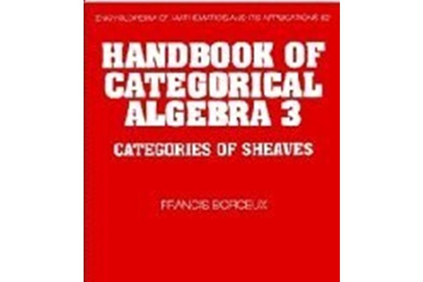 Handbook of Categorical Algebra Handbook of Categorical Algebra