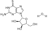 (?)-2-氨基-6-巰基嘌呤核苷水合物
