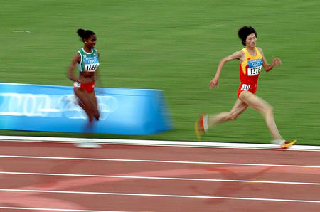 董曉琴在2008年奧運會