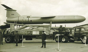 馬斯B型彈在彼特伯格空軍基地的公眾日上展出