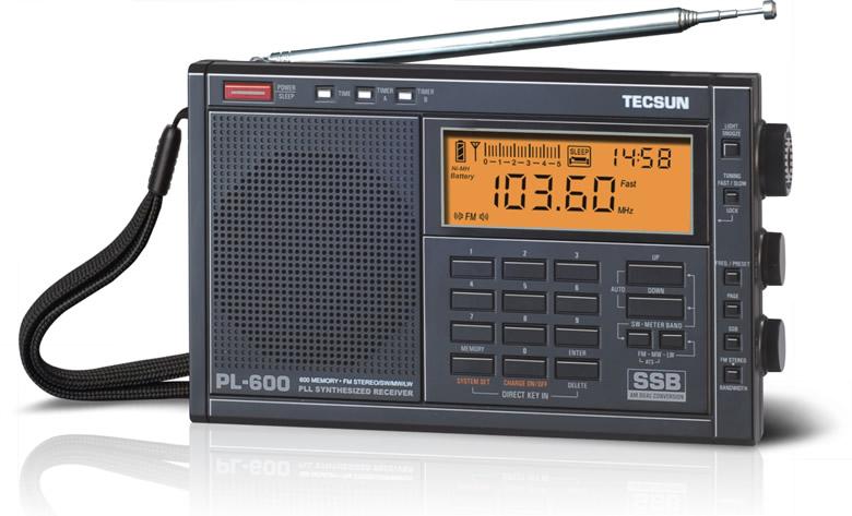 德生PL-600攜帶型全波段數字調諧收音機
