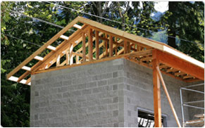 木桁架屋架系統