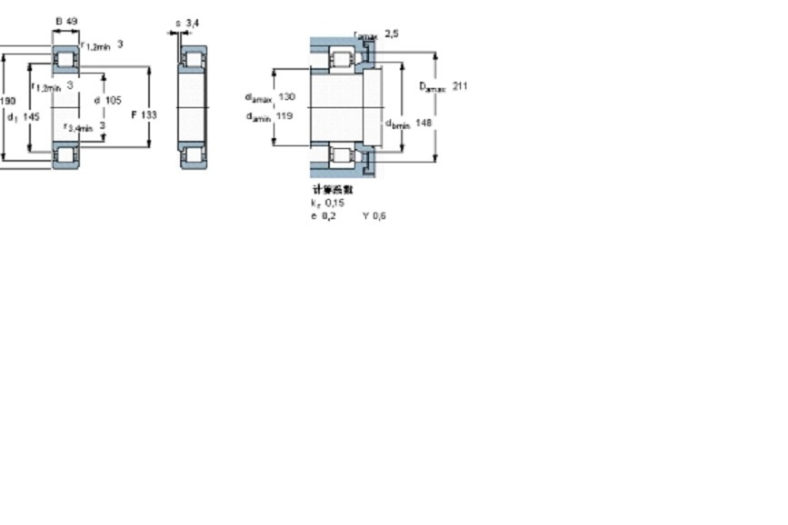 SKF NJ321ECML軸承 SKF NJ321ECML軸承