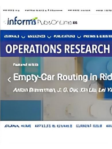 Operations Research(運籌學、管理科學及工程技術數學領域的學術期刊) Operations Research(運籌學、管理科學及工程技術數學領域的學術期刊)