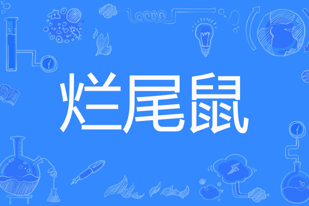 爛尾鼠 爛尾鼠
