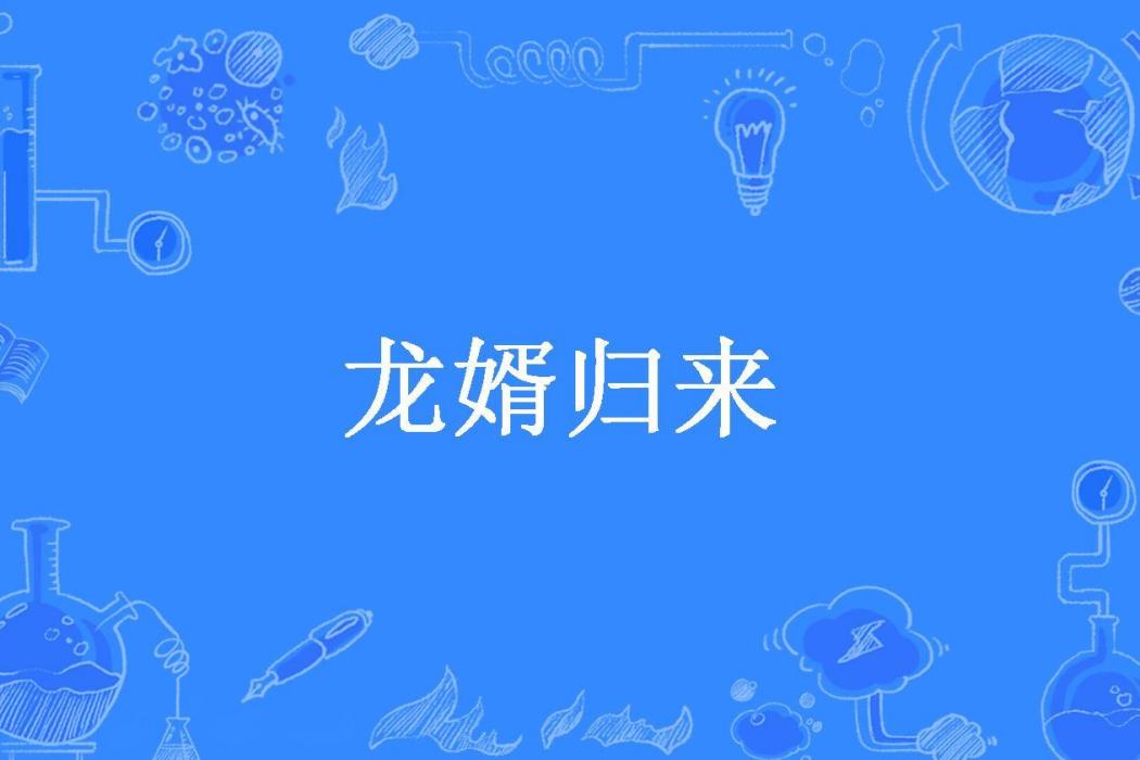 龍婿歸來(燒餅所著小說) 龍婿歸來(燒餅所著小說)
