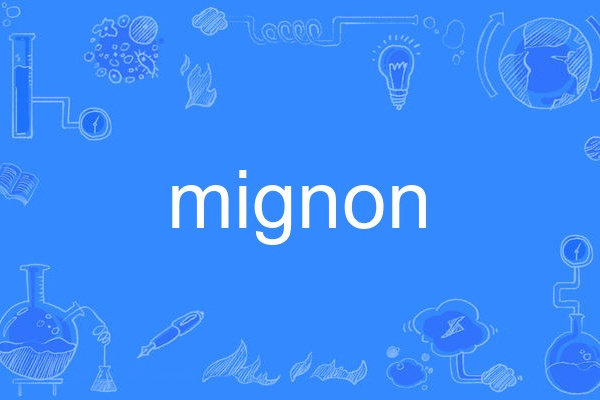 mignon(英語單詞) mignon(英語單詞)