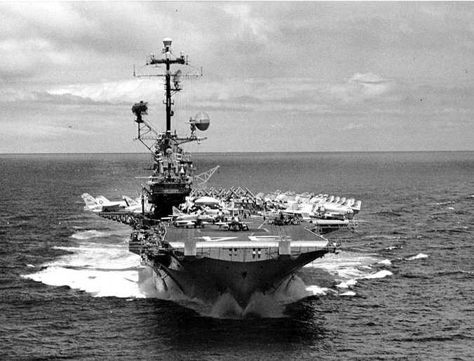 維修後的奧里斯卡尼號前往西太平洋參加越戰