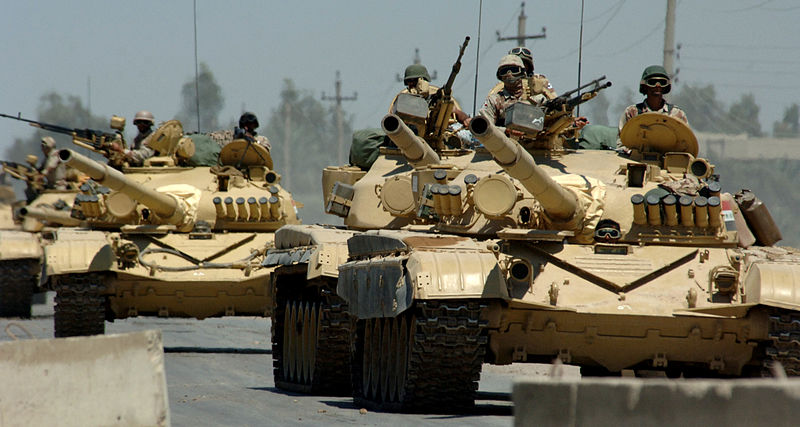 伊拉克陸軍T-72