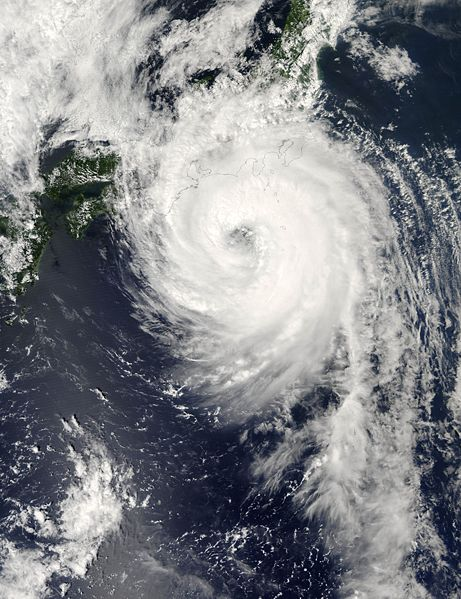颱風菲特衛星雲圖