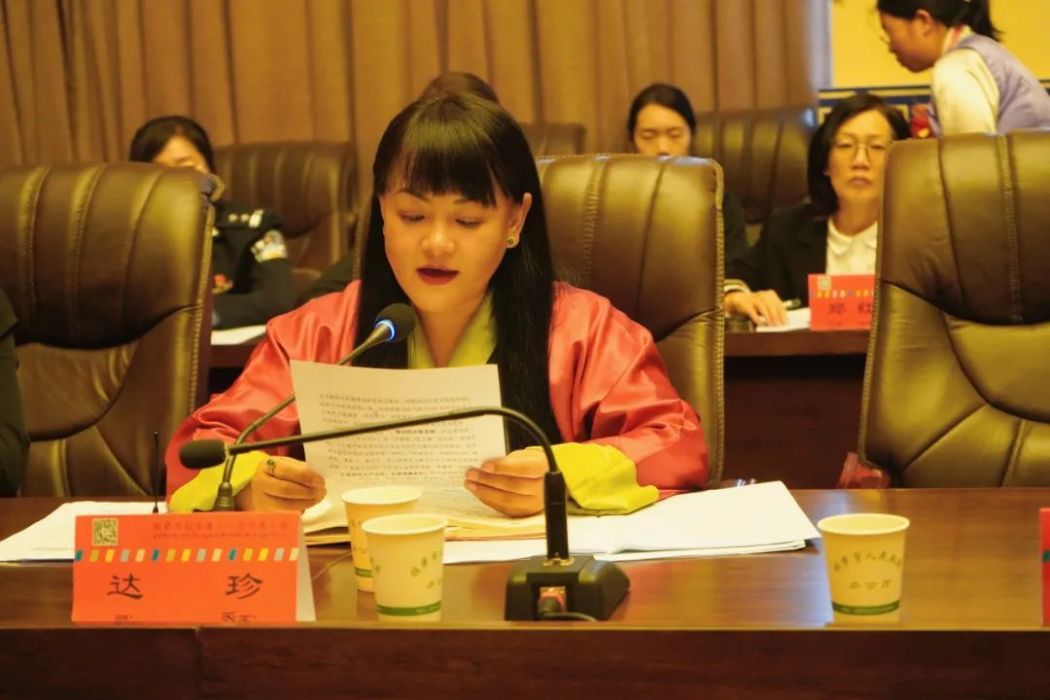 達珍(西藏自治區拉薩市婦聯第十一屆主席) 達珍(西藏自治區拉薩市婦聯第十一屆主席)