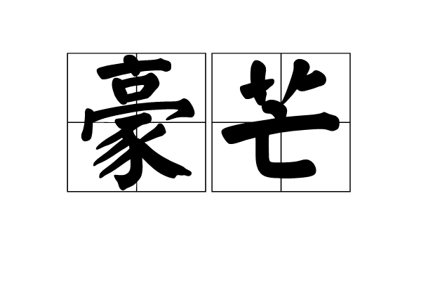 豪芒 豪芒