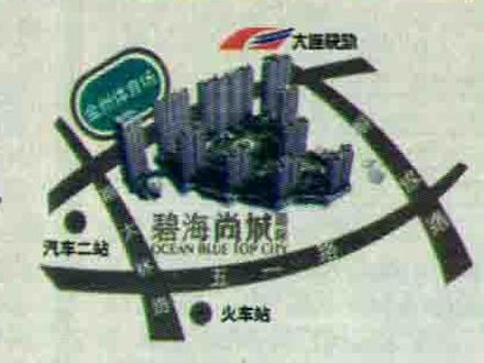 碧海尚城位置圖