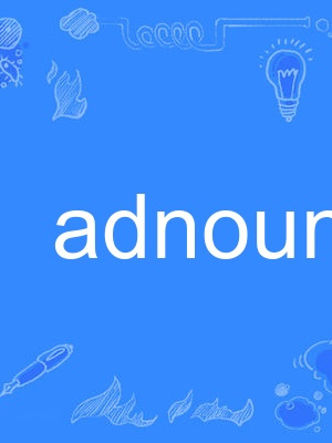 adnoun adnoun