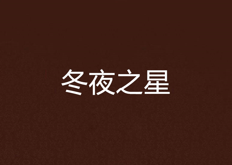 冬夜之星 冬夜之星