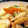 胡蘿蔔炒玉米筍