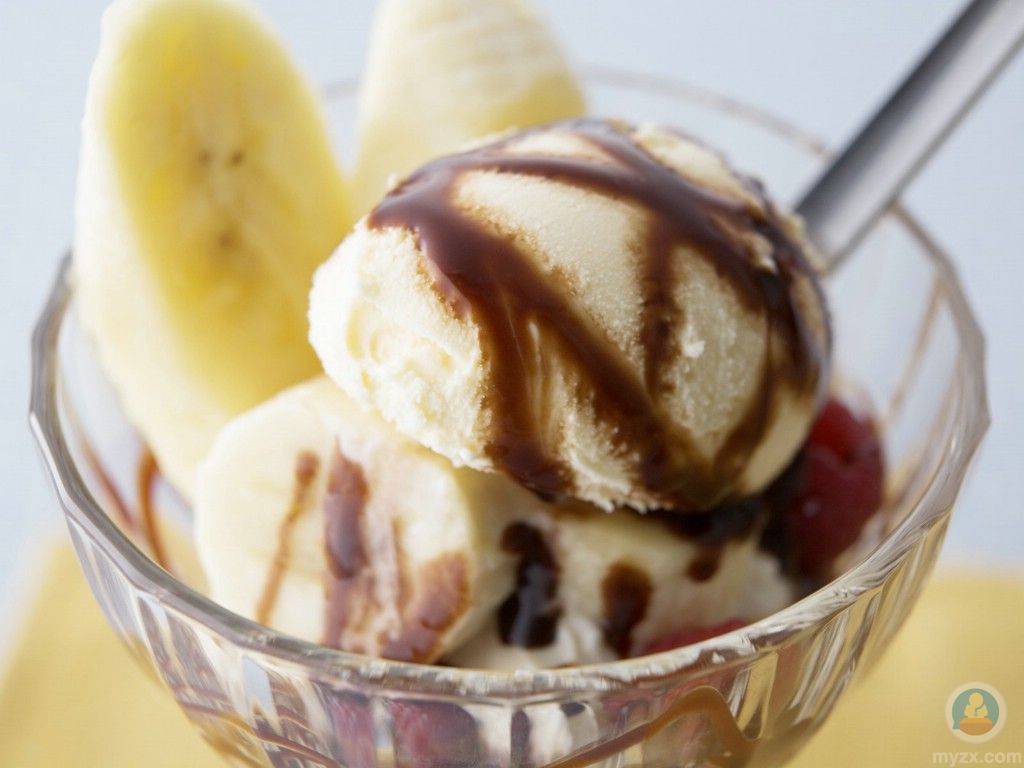 香蕉蛋黃冰淇淋