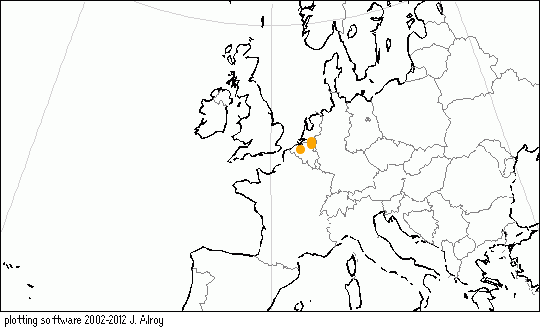 Batavipusa neerlandica-map