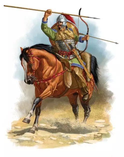 匈人的精銳騎兵部隊