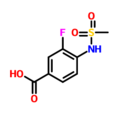 3-氟-4-甲磺醯氨基苯甲酸