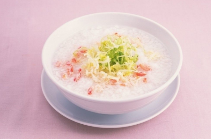 櫻花蝦米粥