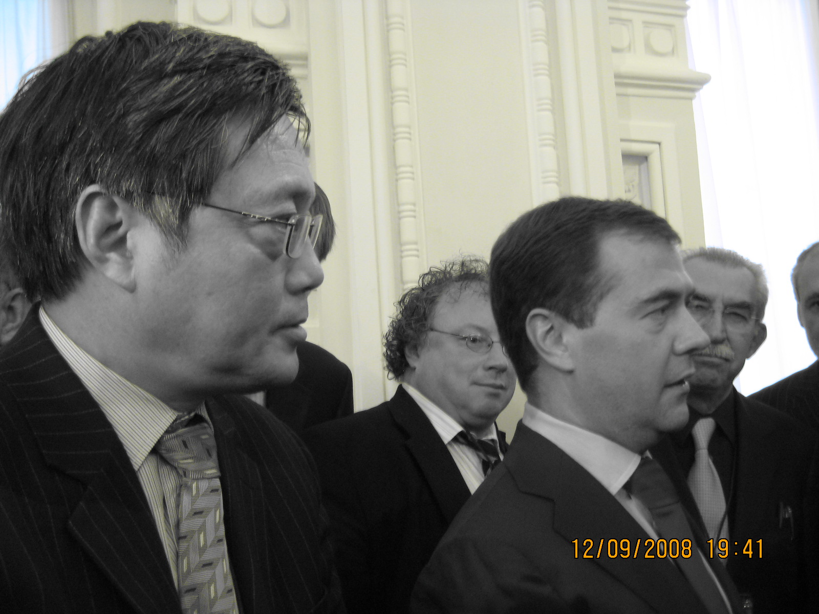 馮紹雷教授與梅德韋傑夫總統