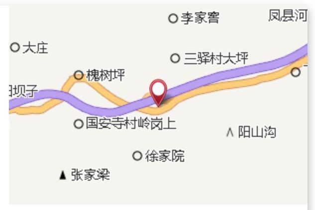 裂石崖溝口 裂石崖溝口