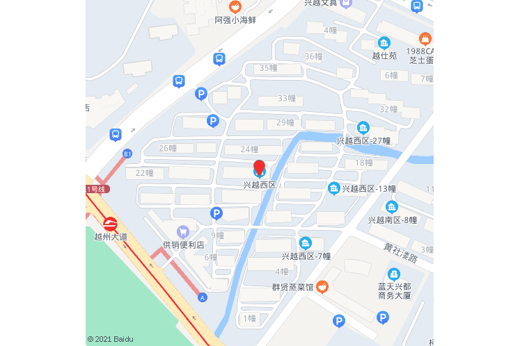 興越西區