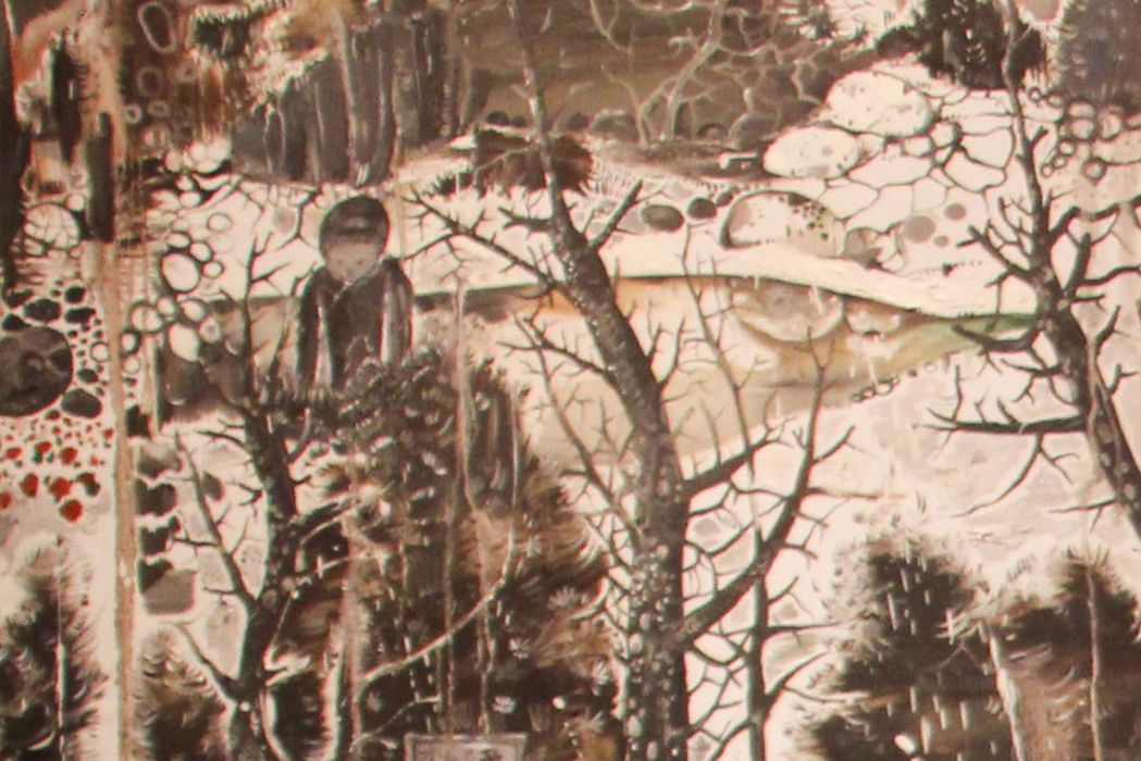 暗夜(李繼開繪畫作品) 暗夜(李繼開繪畫作品)