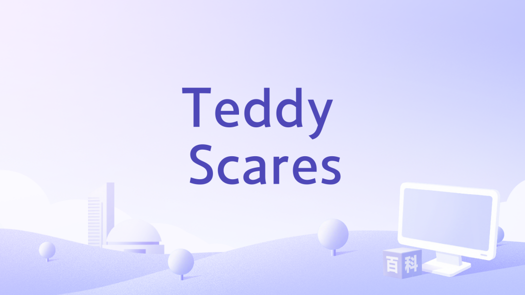 Teddy Scares Teddy Scares