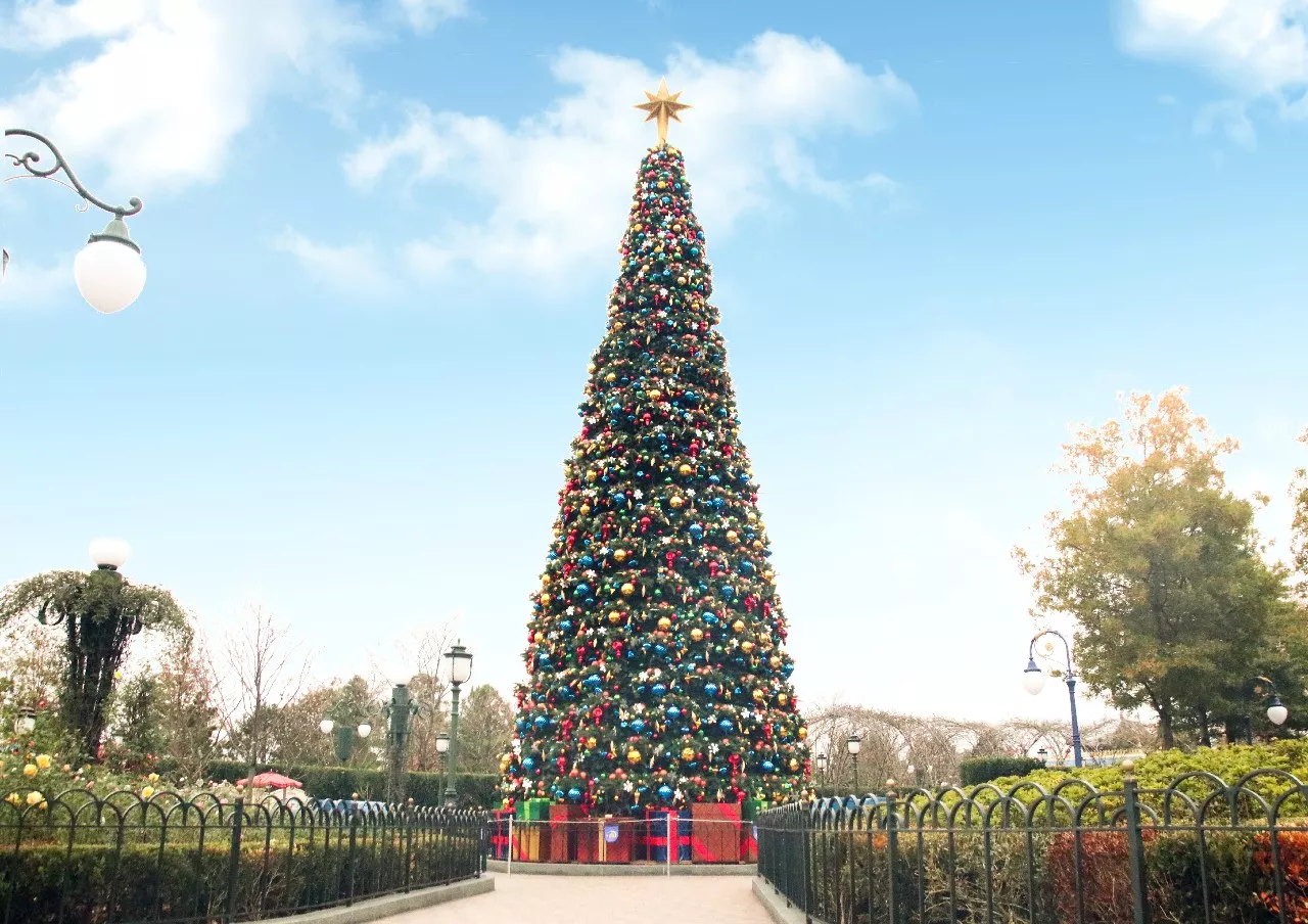 上海迪士尼度假區聖誕樹