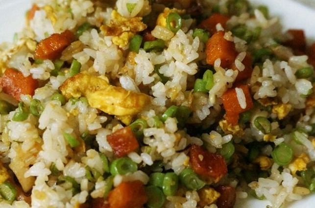 鹹香豆角飯 鹹香豆角飯