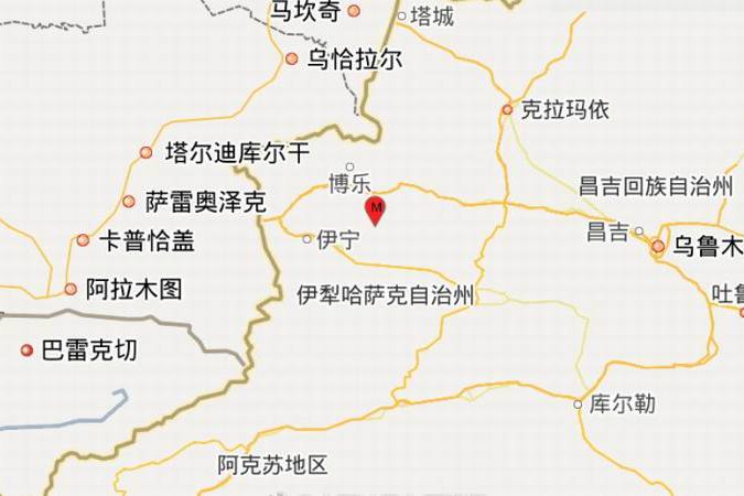 10·23精河地震 10·23精河地震