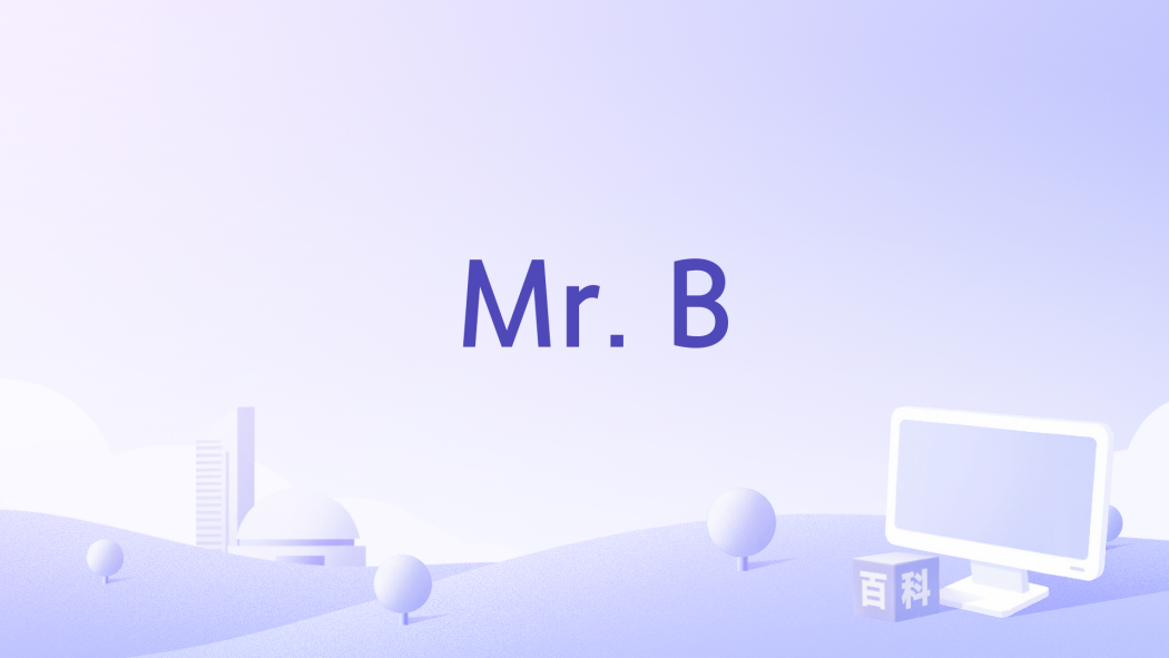 Mr. B Mr. B