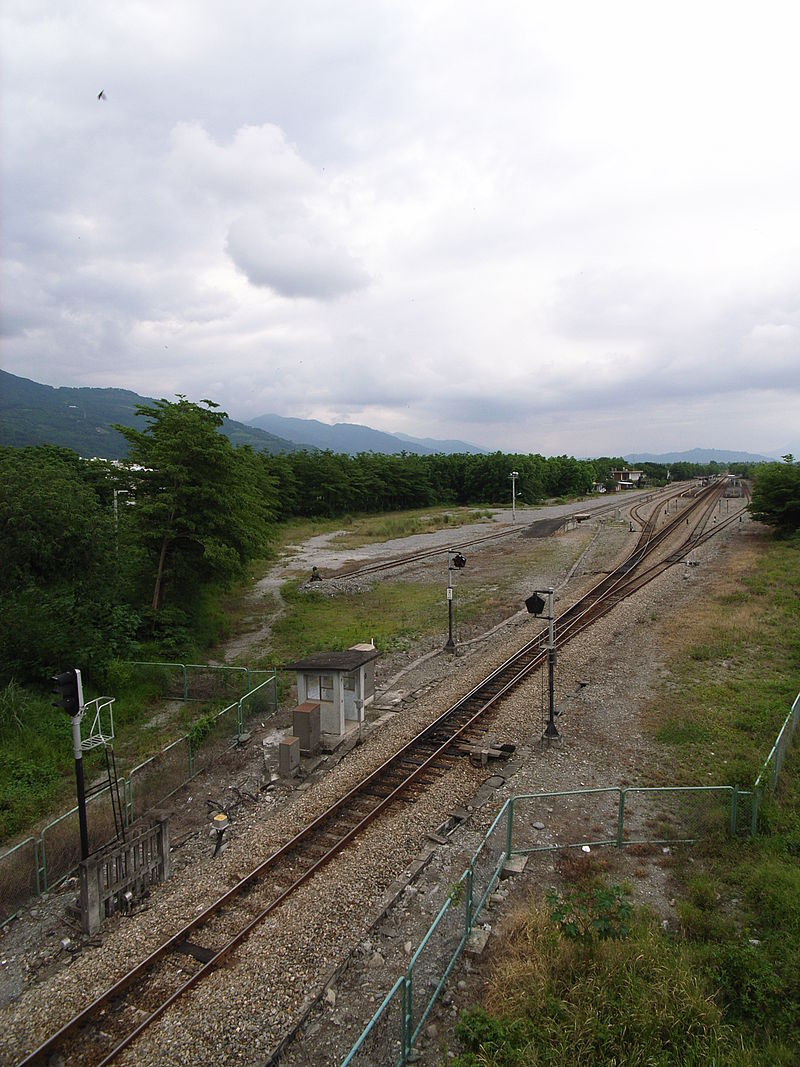 2008年5月時的知本車站遠景