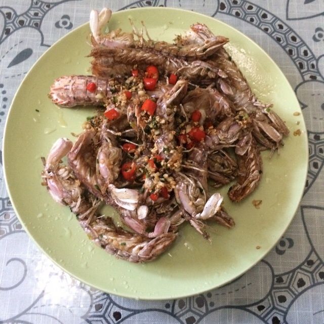 乾煸蝦菇 乾煸蝦菇