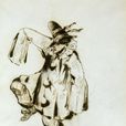 Pierrot dancing