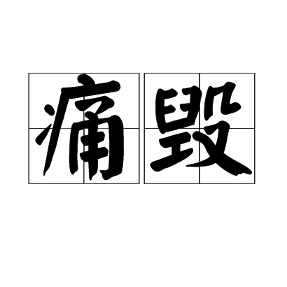 痛毀 痛毀