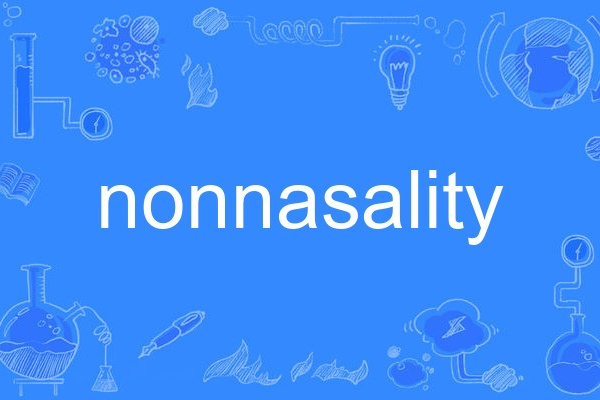 nonnasality nonnasality