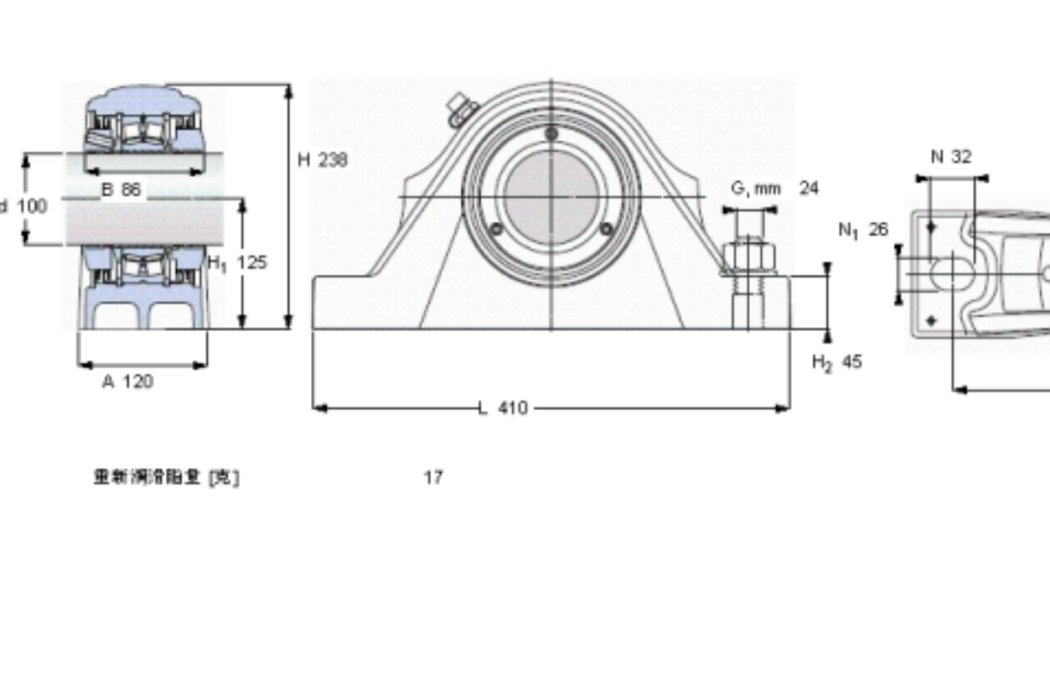 SKF SYNT100FTS軸承 SKF SYNT100FTS軸承