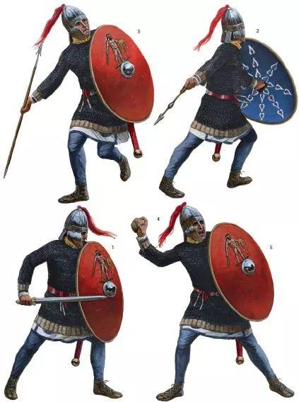 4世紀期間開始 羅馬軍團使用更輕便的短標槍