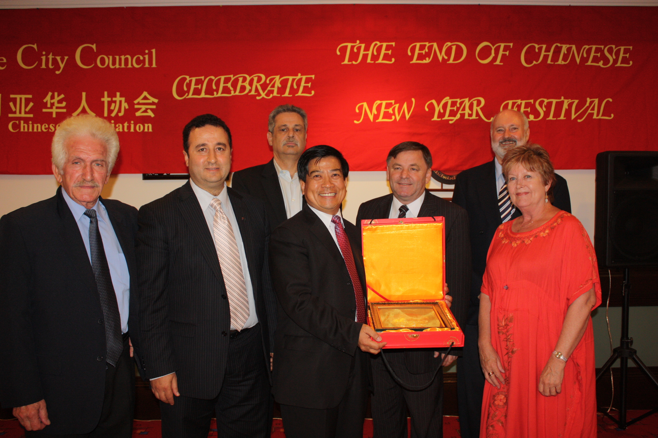 澳大利亞華人協會與當地政府共同慶祝新年